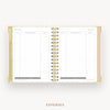 Day Designer 2026-27 mini weekly planner: Ticking Stripe cover with expense tracking pages