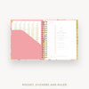 Day Designer 2026-27 daily planner: Heirloom cover with pocket and gold stickers