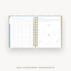 Day Designer 2026-27 daily planner: Grand Shell cover with self assessment worksheet