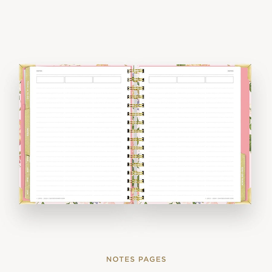 Day Designer 2026-27 mini weekly planner: Heirloom cover with note-taking pages