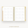 Day Designer 2026-27 mini weekly planner: Ticking Stripe cover with 12 month calendar