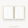 Day Designer 2026-27 daily planner: Lemon Floral Sage cover with 12 month calendar