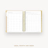 Day Designer 2026-27 daily planner: Ticking Stripe cover with ideal week worksheet