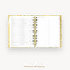 Day Designer 2026-27 daily planner: Lemon Floral Sage cover with holidays