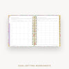 Day Designer 2026-27 weekly planner: Belle Vie cover with goals worksheet