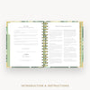 Day Designer 2026 mini weekly planner: st barts cover with introduction