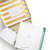 Day Designer 2026-27 mini daily planner: Charcoal Bookcloth with gift packaging
