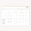 Calendar with moon phases for January 2026 on a white background