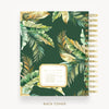 Day Designer 2026 mini weekly planner: st barts cover with back cover with gold detail