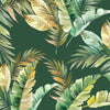  green palm leaf design