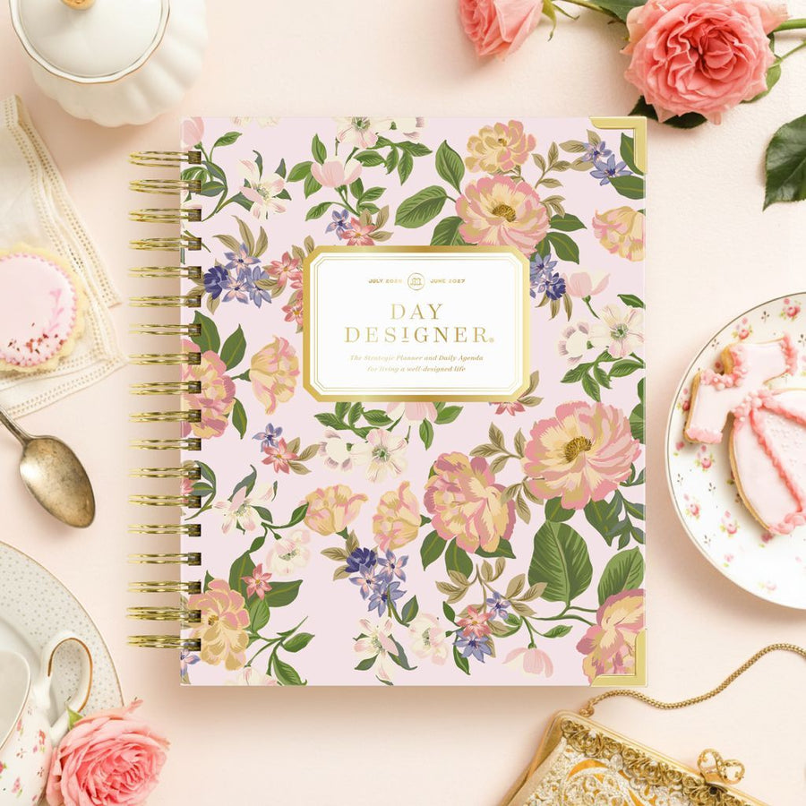 Day Designer 2026-27 daily planner: Heirloom beautiful cover agenda book