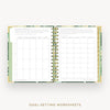 Day Designer 2026 mini weekly planner: st barts cover with goals worksheet