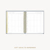 Day Designer 2026-27 weekly planner: Navy Bookcloth cover with gift ideas pages
