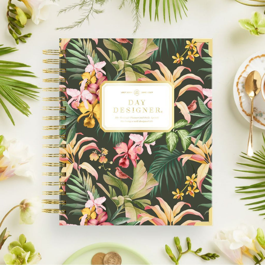 Day Designer 2026-27 daily planner: Martinque beautiful cover agenda book