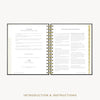 Day Designer 2026-27 mini weekly planner: Classic Black Pebble Texture cover with introduction