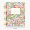 Day Designer 2026-27 daily planner: Belle Vie hard cover, gold wire binding