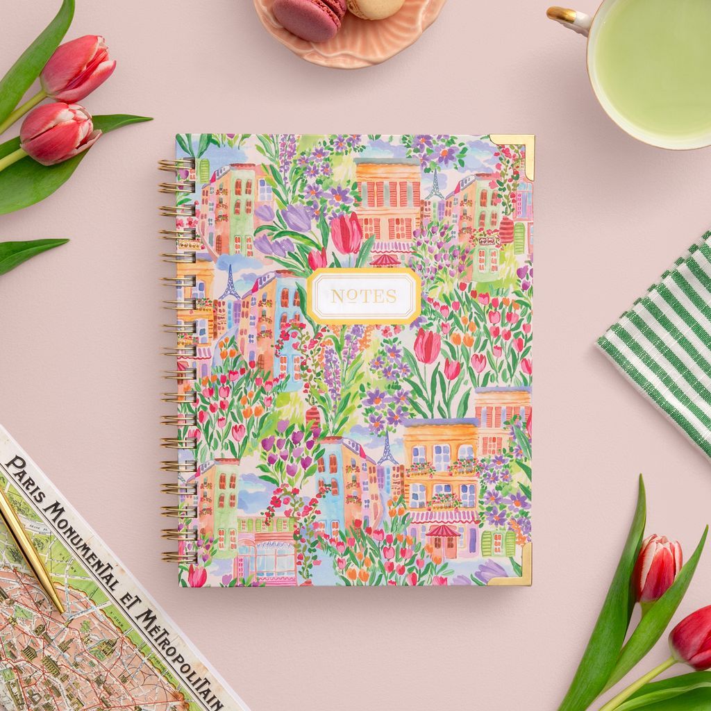 Lined Notebook: Belle Vie